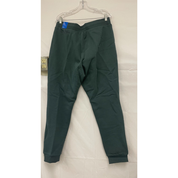 Adidas Adicolor Essentials Fleece Trefoil Pants Slim Fit Men's Sz XL Green NWT - Picture 2 of 16
